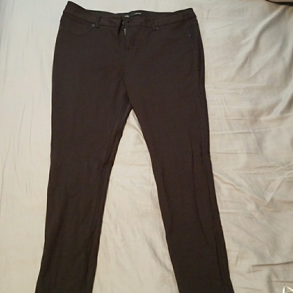 Skinny stretch dress pants